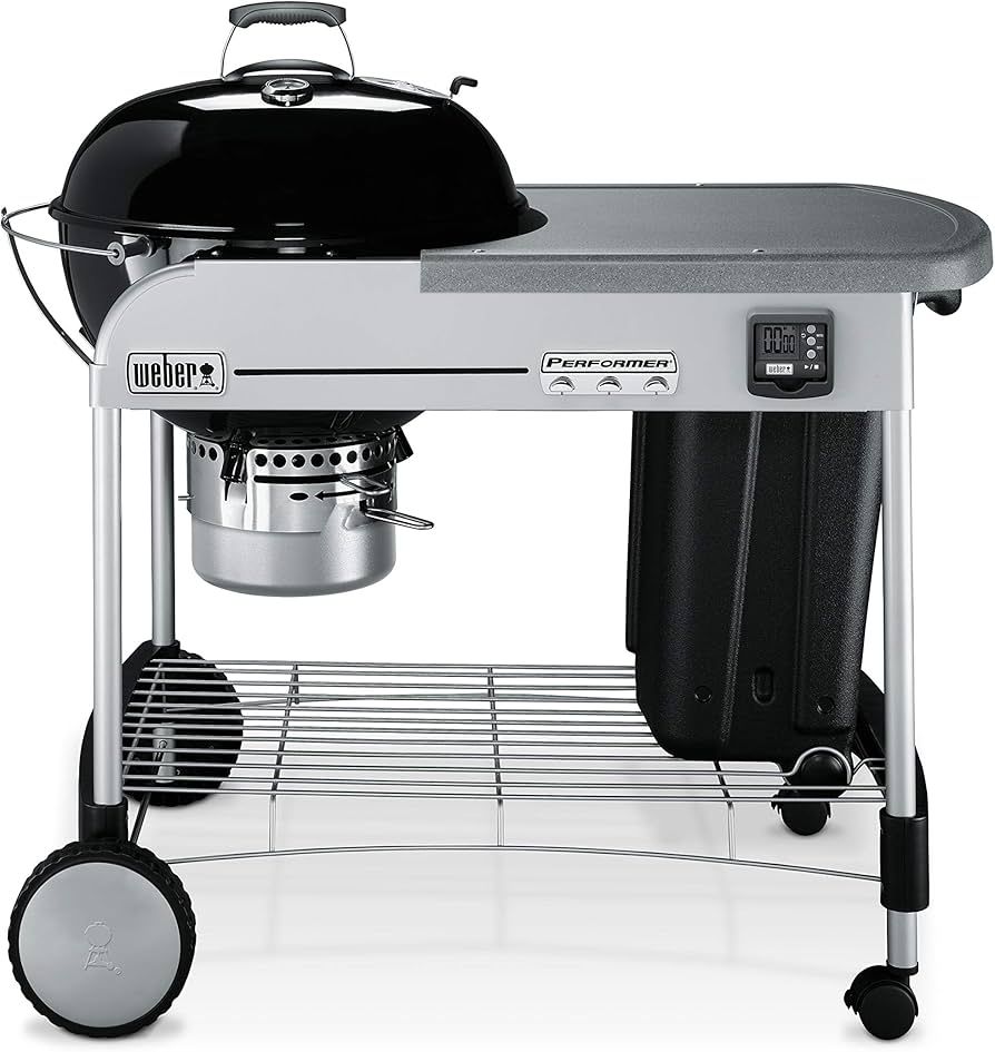 Weber Performer Premium Charcoal Grill, 22-Inch, Black | Amazon (US)