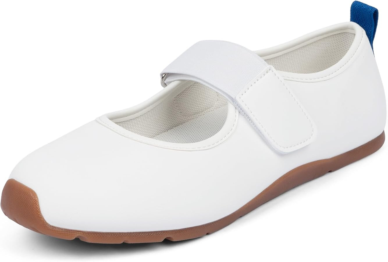 Women’s Mary Jane Sneakers Lightweight Casual Fashion Slip-On Flats | Amazon (US)