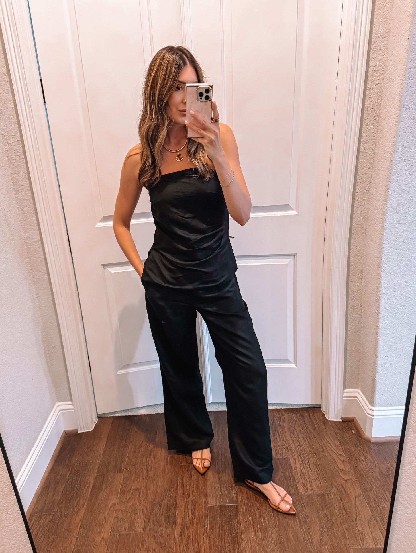 Wearing smalls 