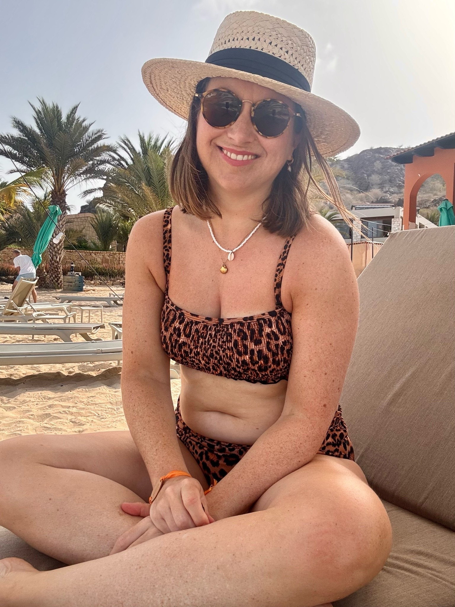 Petite summer beach holiday swimwear, strapless bikini, leopard print 👙

#LTKsummer #LTKswimwear #LTKpetite