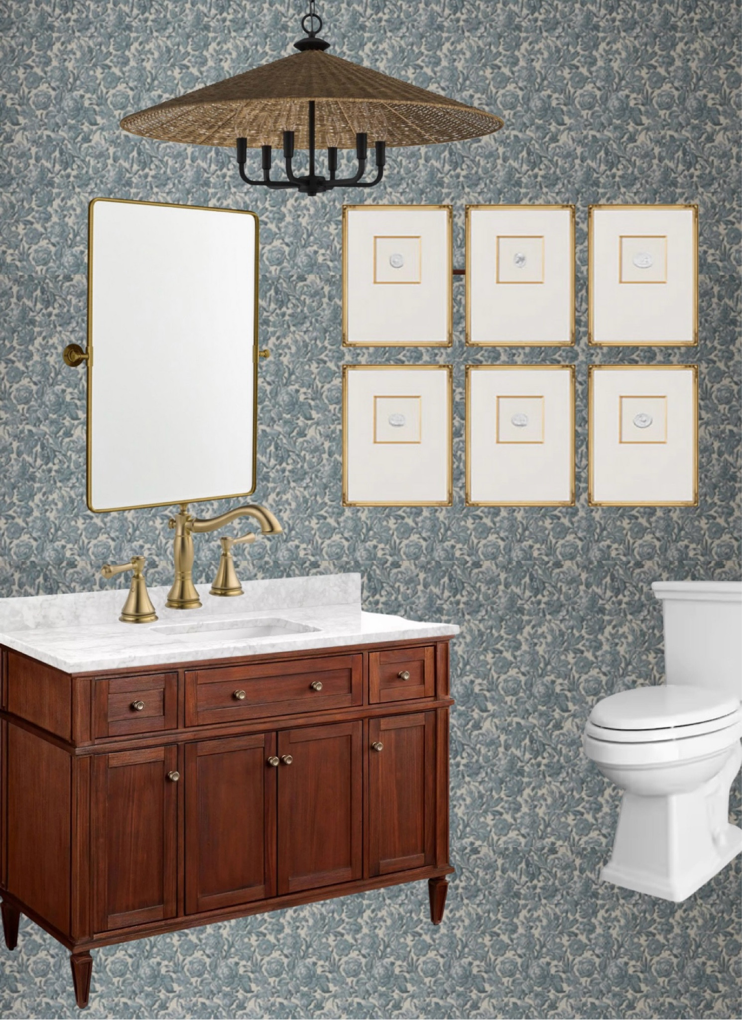 Light is on sale under $300. Powder Bath Inspo ✨