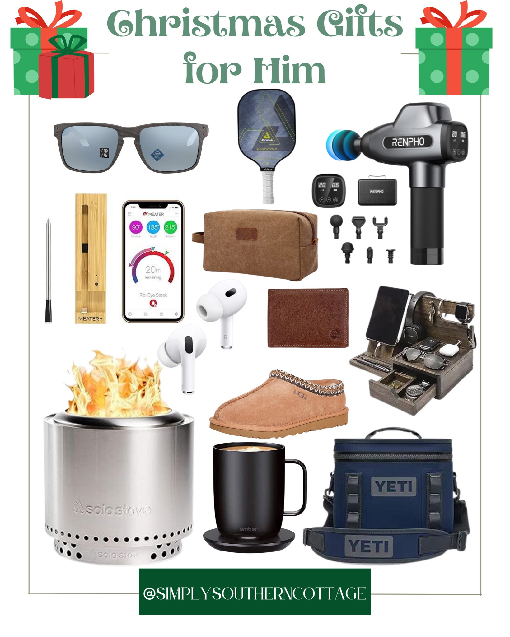 Gift Guides - Gift Guides for Him - Gift ideas for him - gift ideas for dads - gift ideas for husbands - gift ideas for boyfriends - Christmas gift Inspo for him - Christmas presents for men

#LTKHoliday #LTKSeasonal #LTKGiftGuide