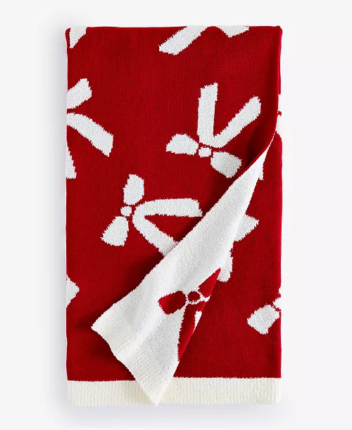 Reversible Knit Throw, 50" x 60", Exclusively for Macy's | Macy's