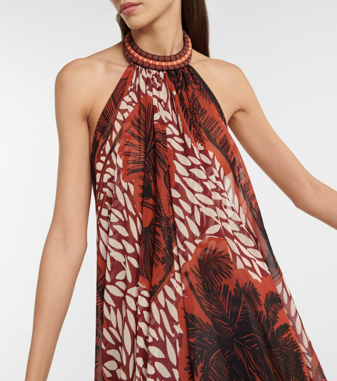 Floral halterneck maxi dress | Mytheresa (US/CA)