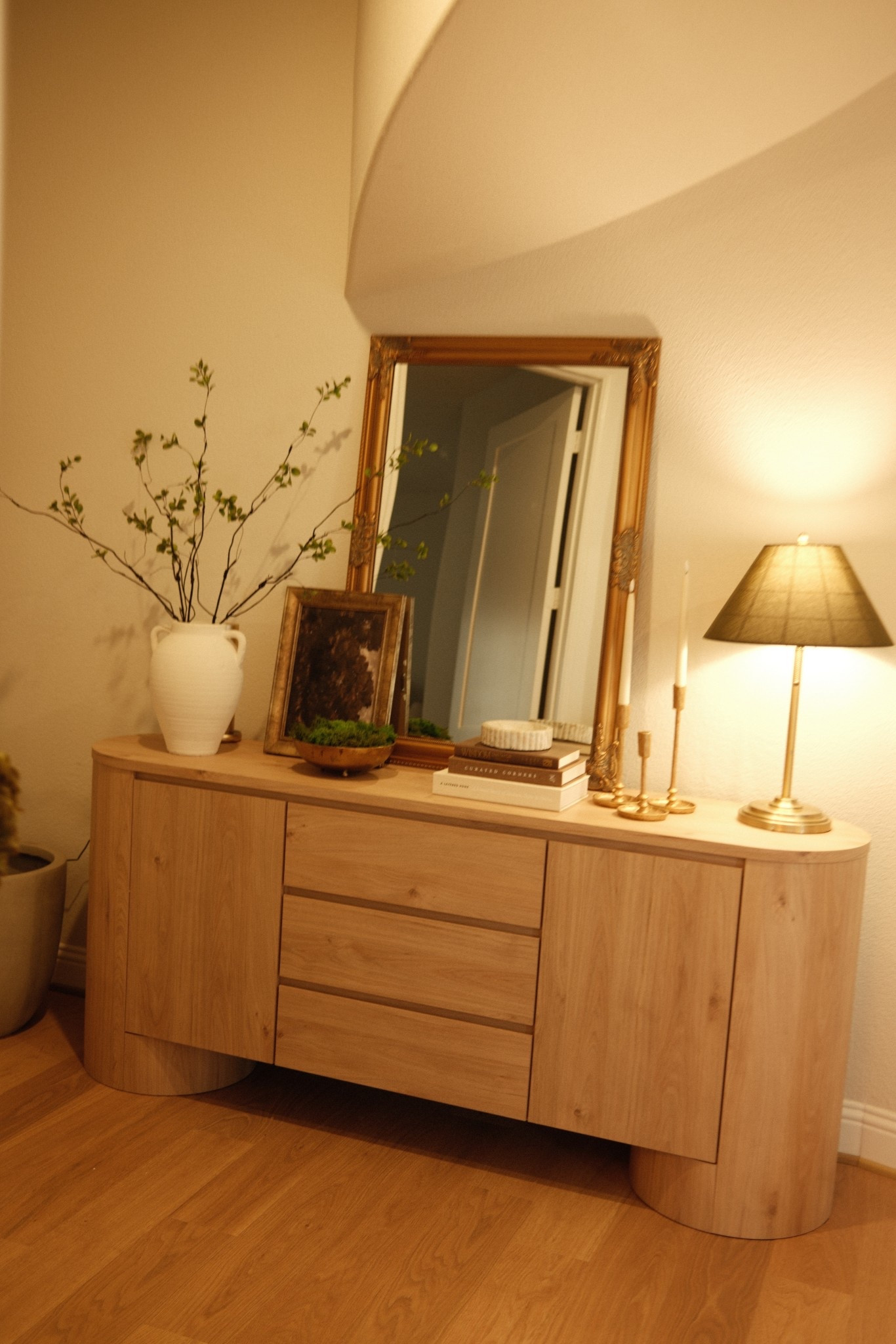 Creating a calm, cozy corner with warm wood tones and timeless neutrals. 
#AmazonHome #AmazonFinds #cozyhome

#LTKHome #LTKdayinmylife