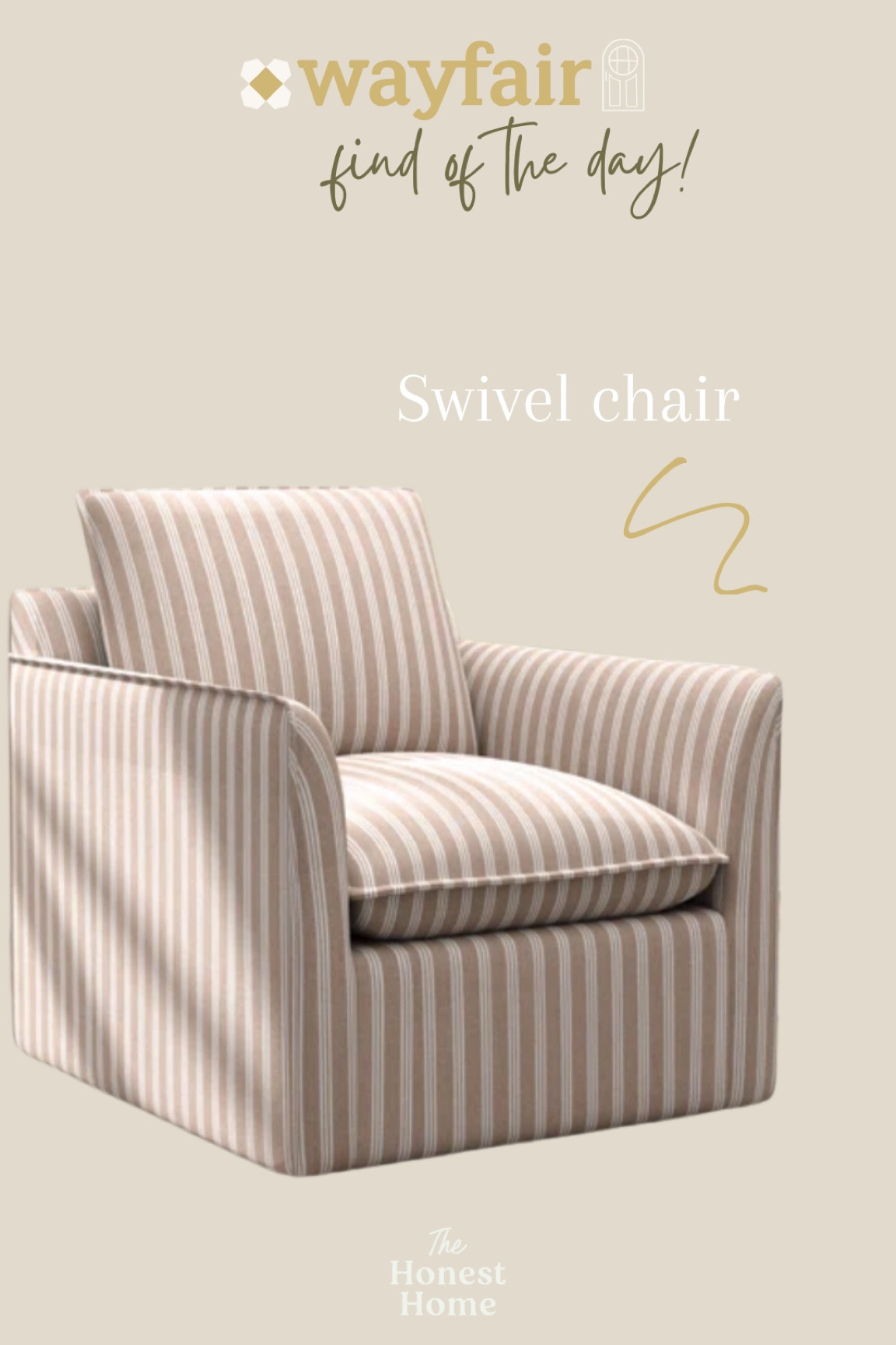 Wayfair affordable comfy living room chair. I love a good swivel chair! It’s under $350! 

#LTKU #LTKHome