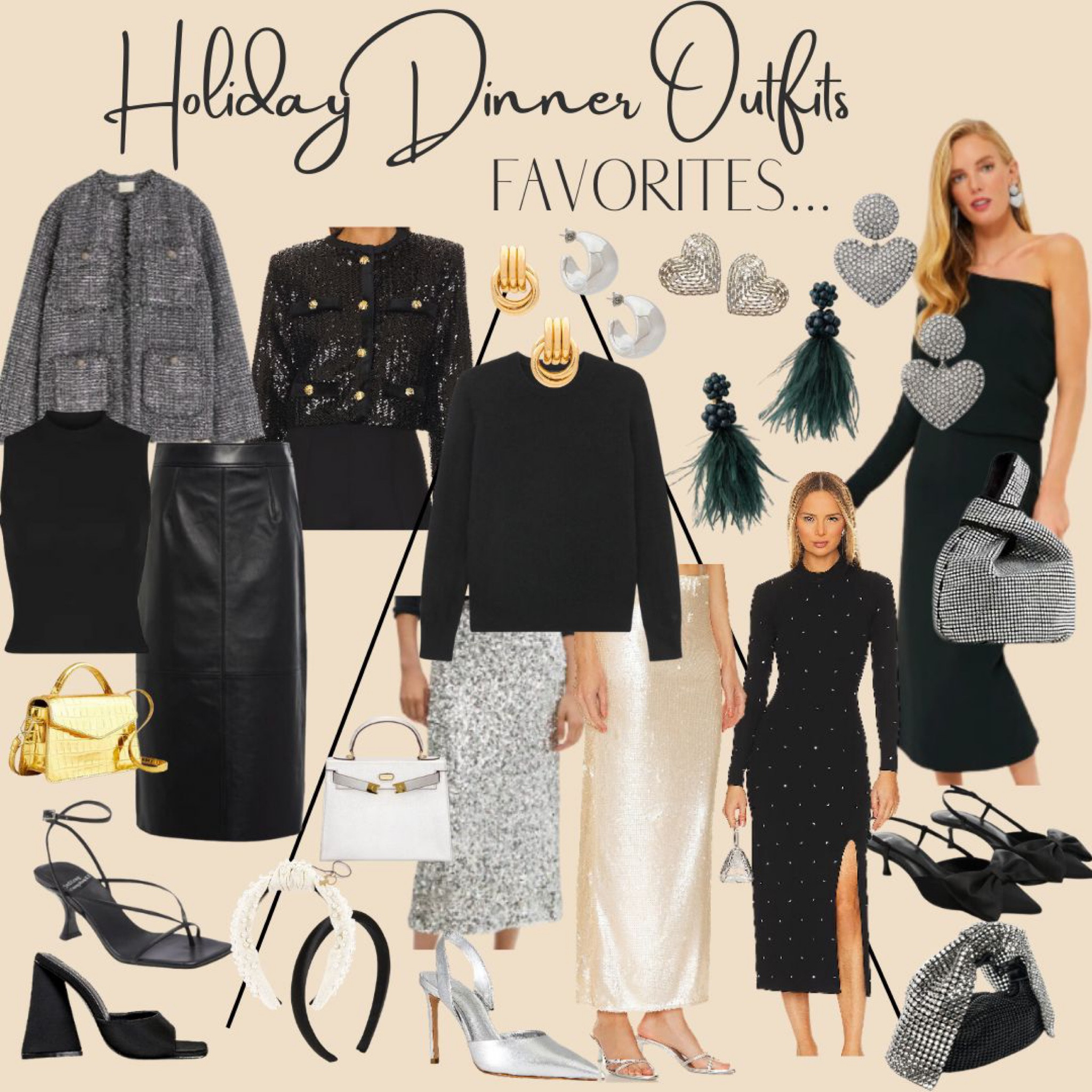 Holiday Dinner Outfits 
Perfect for girls night, holiday date nights, Christmas party looks 

Holiday parties 

#LTKSeasonal #LTKHoliday #LTKstyletip