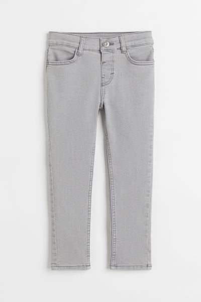 Superstretch Slim Fit Jeans - Light gray - Kids | H&M US | H&M (US + CA)