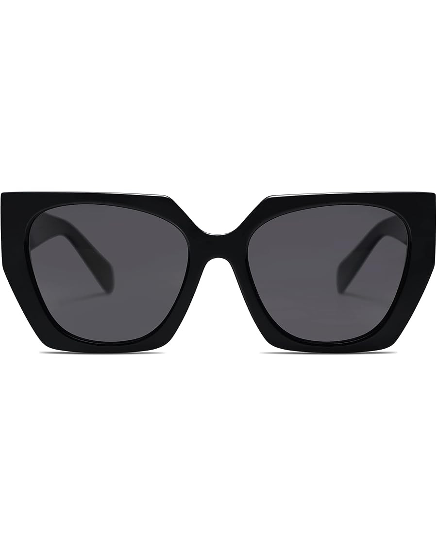 SOJOS Trendy Oversized Polarized Sunglasses Womens Big Square Cateye Sunnies, Lentes de sol para ... | Amazon (US)