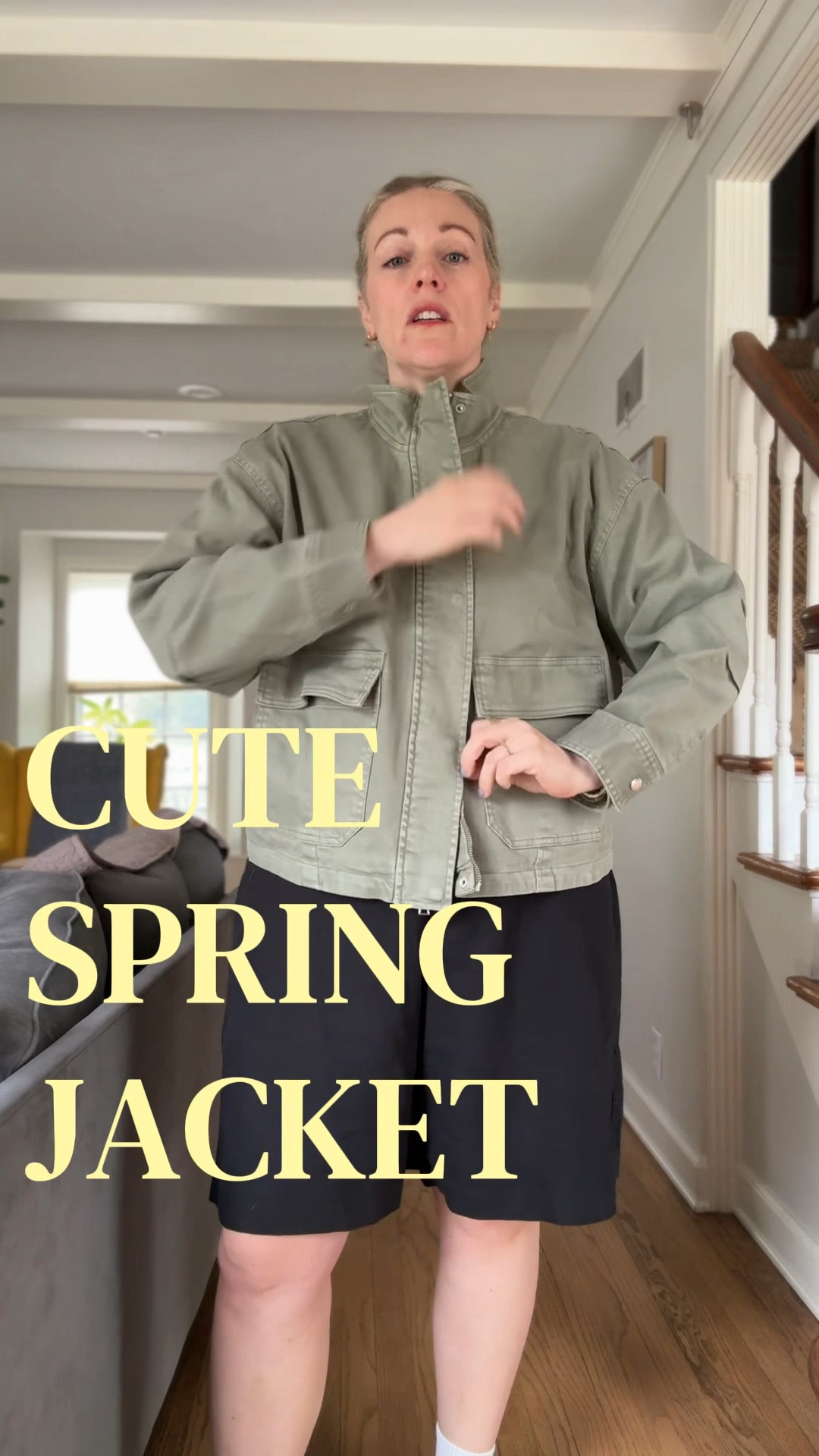perfect spring jacket ￼

#LTKOver40 #LTKMidsize #LTKootd