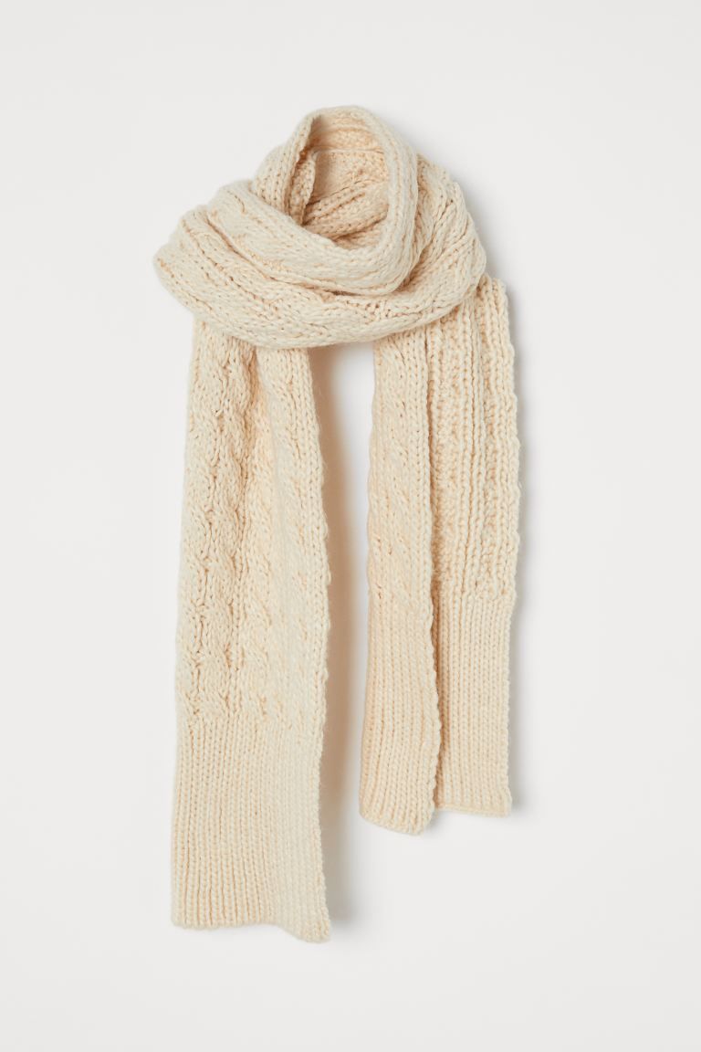 Cable-knit Scarf | H&M (US)