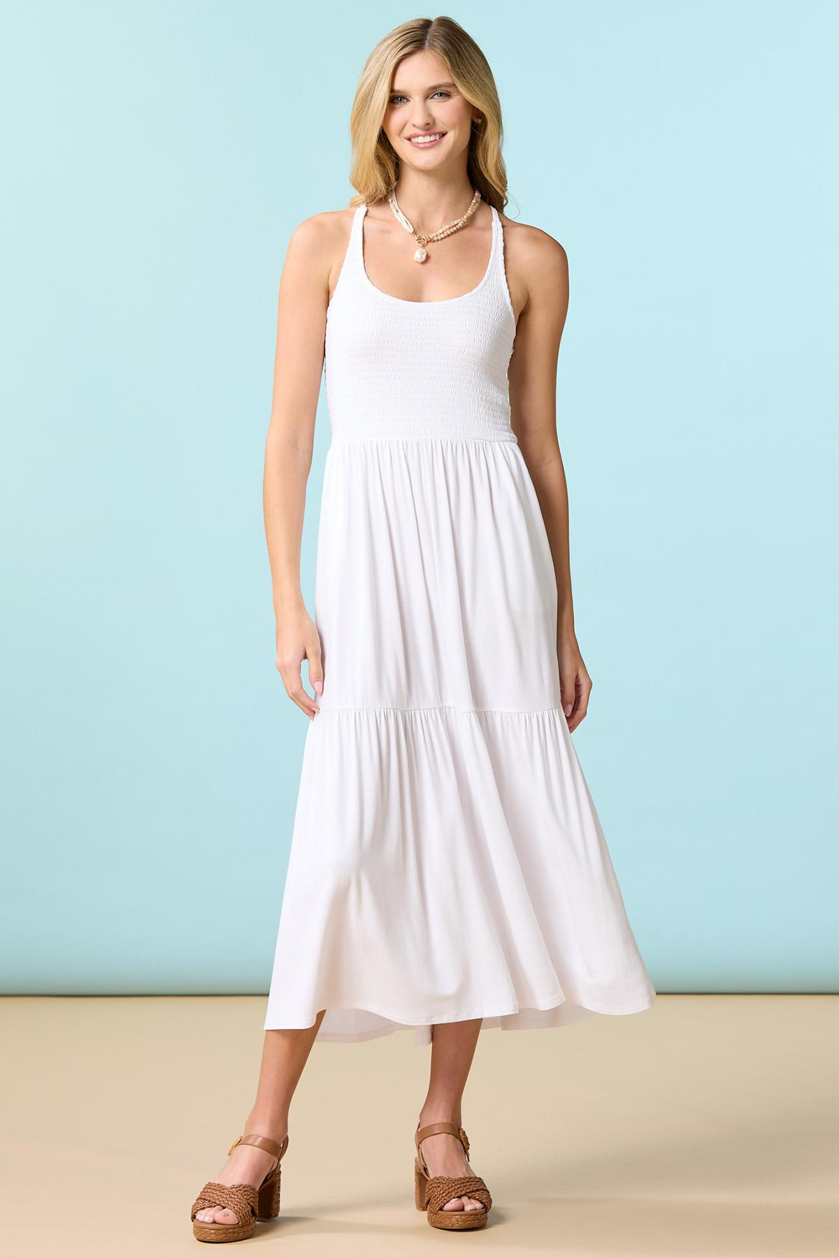 Smocked Tiered Dress | Cato Fashions