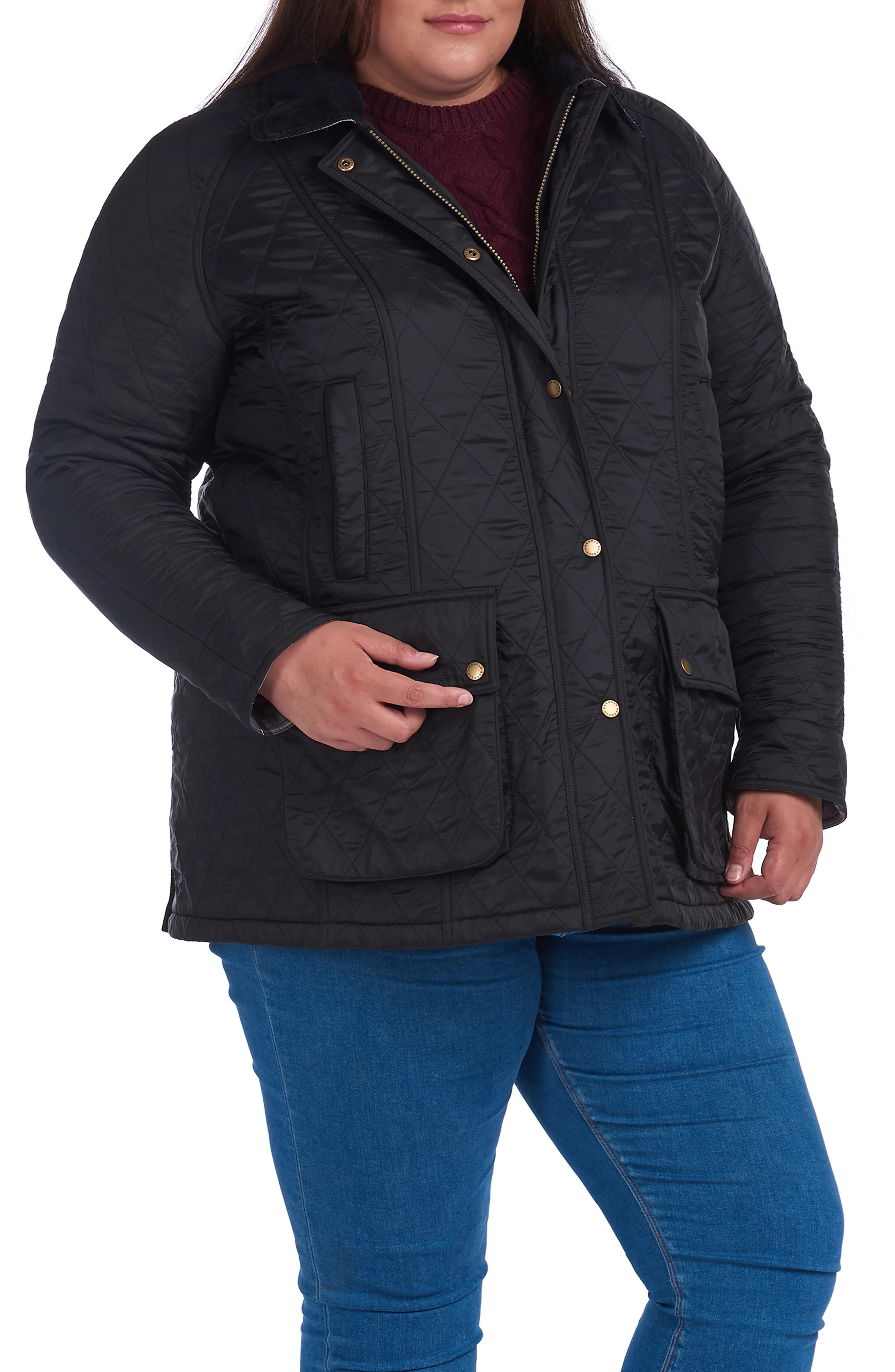Barbour Beadnell Polarquilt Jacket (Women) | Nordstromrack | Nordstrom Rack