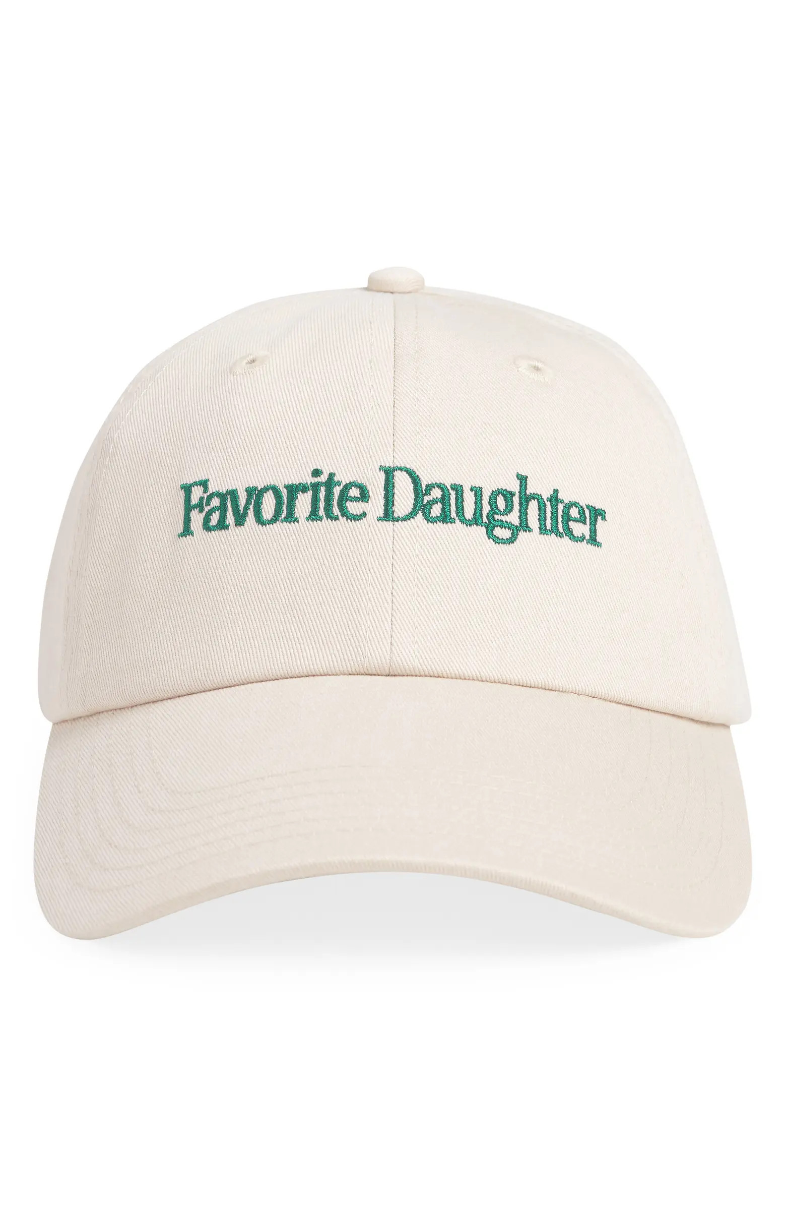 Favorite Daughter Classic Logo Cotton Twill Baseball Cap | Nordstrom | Nordstrom