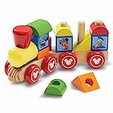 Melissa & Doug Disney Mickey Mouse and Friends Wooden Stacking Train (14 pcs) | Amazon (US)