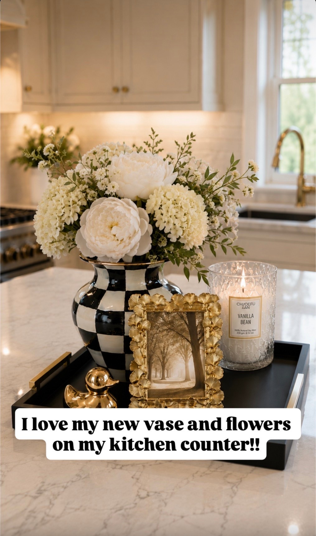 I love my new vase and flowers on my kitchen counter!!

#LTKHome #LTKvlog #LTKselfcare