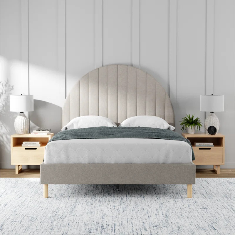Bedroom Upholstered Platform Bed | Wayfair North America