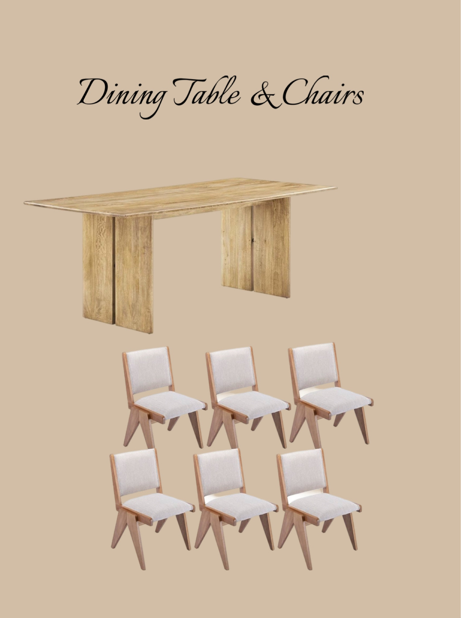 The Perfect Dining Table & Chair 🪑 

#LTKStyleTip #LTKHome #LTKU