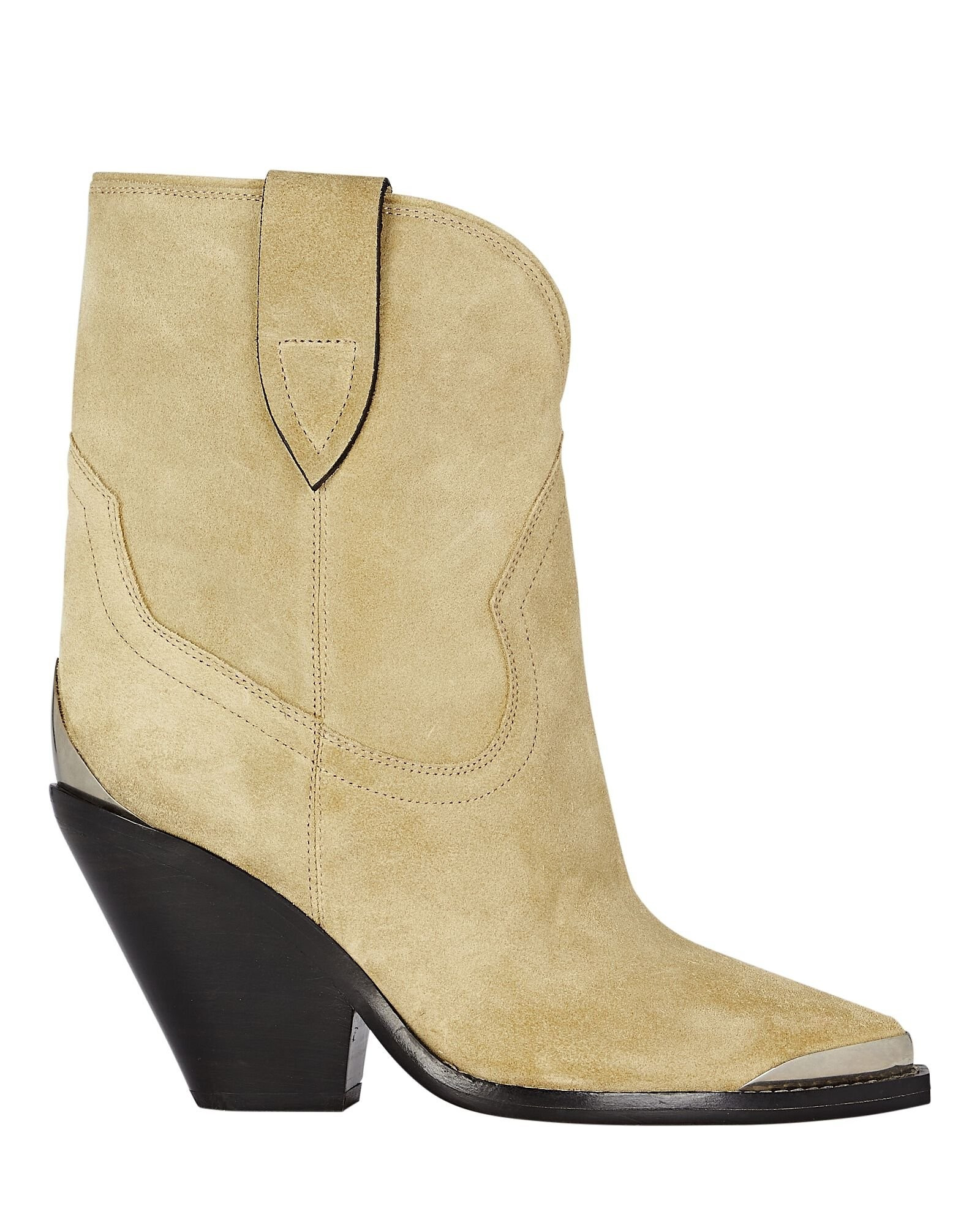 Leyane Suede Western Boots | INTERMIX