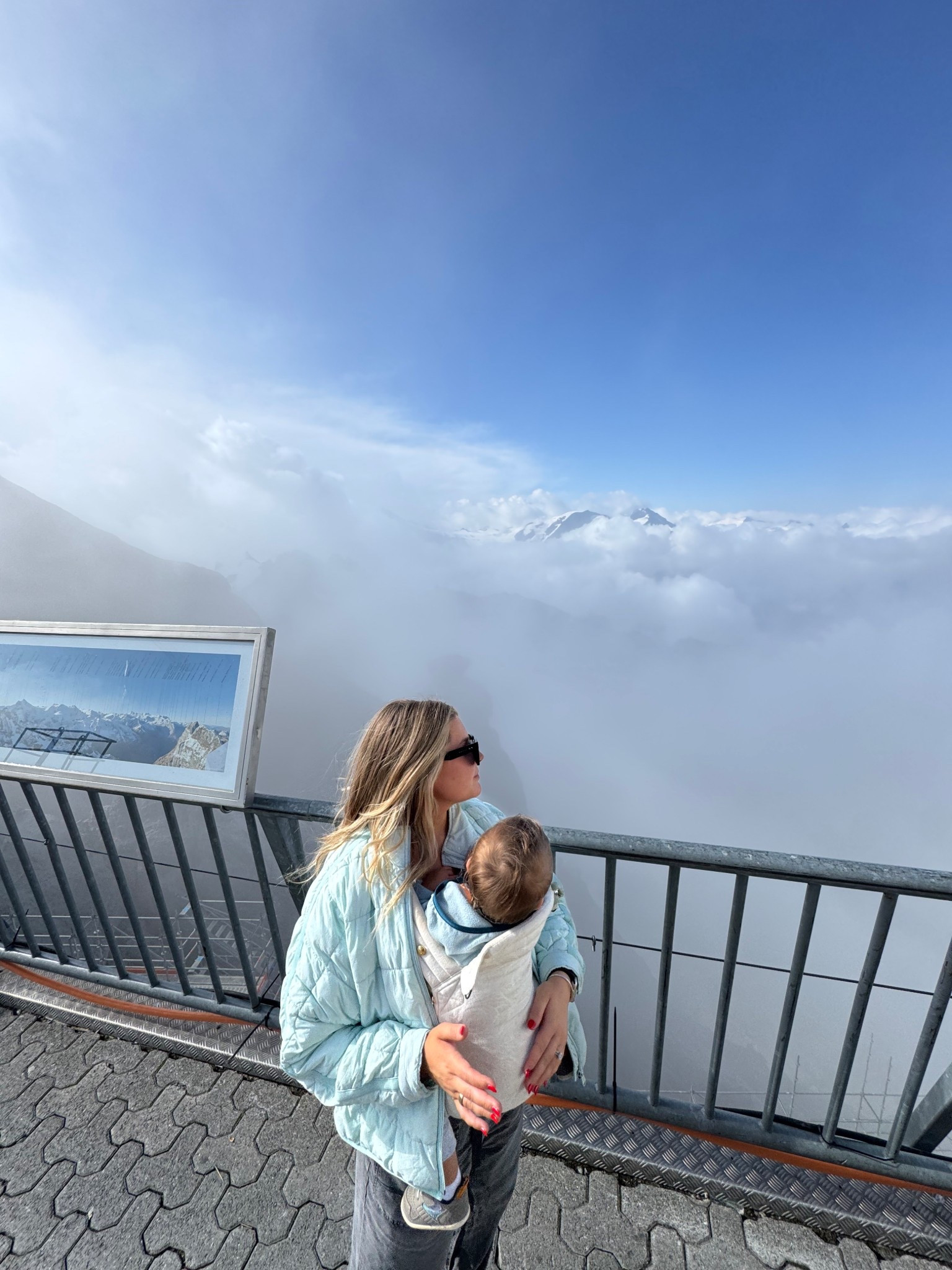 📍Mount Titlis, Switzerland

If only the cloud cover would let up 😕🫠

#LTKTravel #LTKBaby #LTKFamily