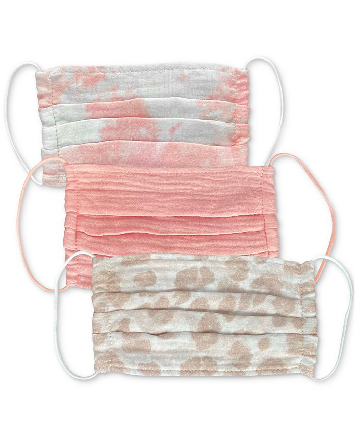 Cotton Face Mask 3pc Set | Macys (US)