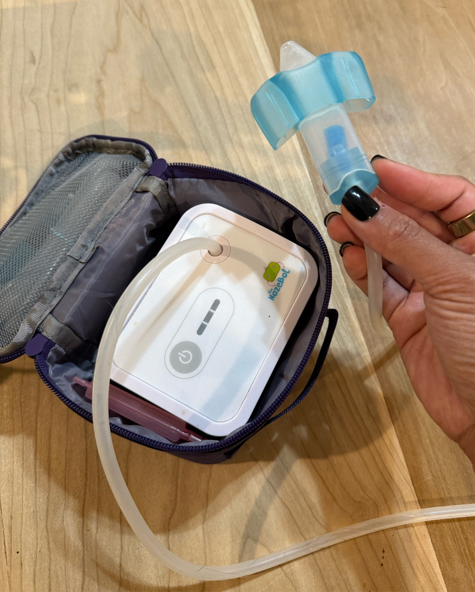 I’ve tried so many nasal aspirators / booger suckers and this one definitely takes the prize.  The parts are dishwasher safe, three levels of suction, hospital grade suction, and the filter is disposable! They also have a portable one that I haven’t tried yet, but it’s definitely more hygienic and efficient than some of the other others that I’ve used! #BabyRegistry