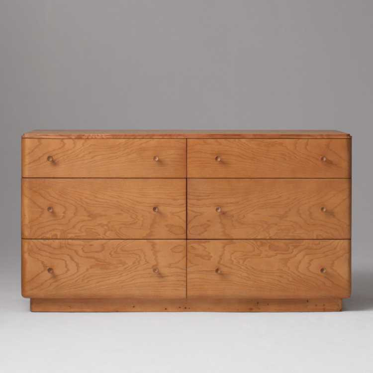 Pierce &amp; Ward Burl Wood 6-Drawer Dresser (60") | West Elm (US)