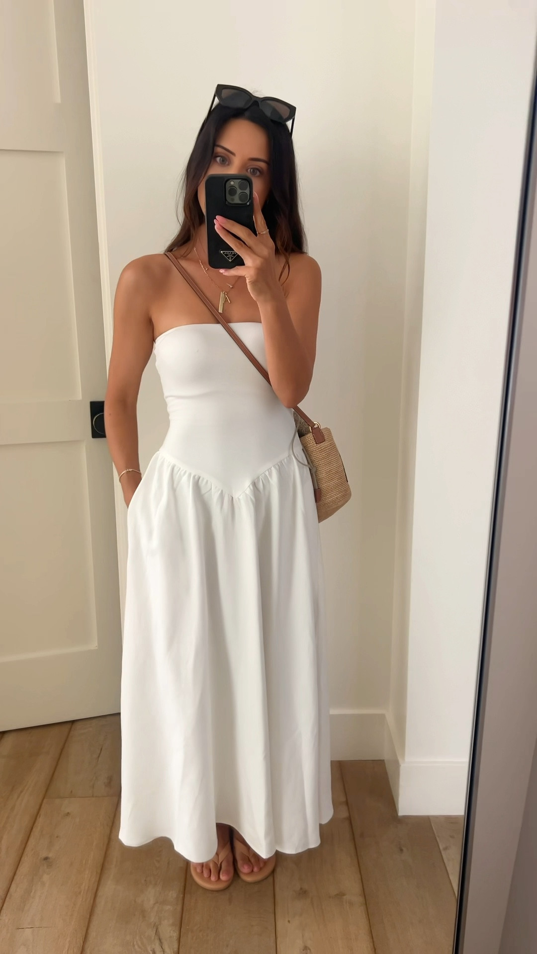 Obsessed w this little white dress wearing a size small 

#LTKFindsUnder100 #LTKStyleTip #LTKOver40