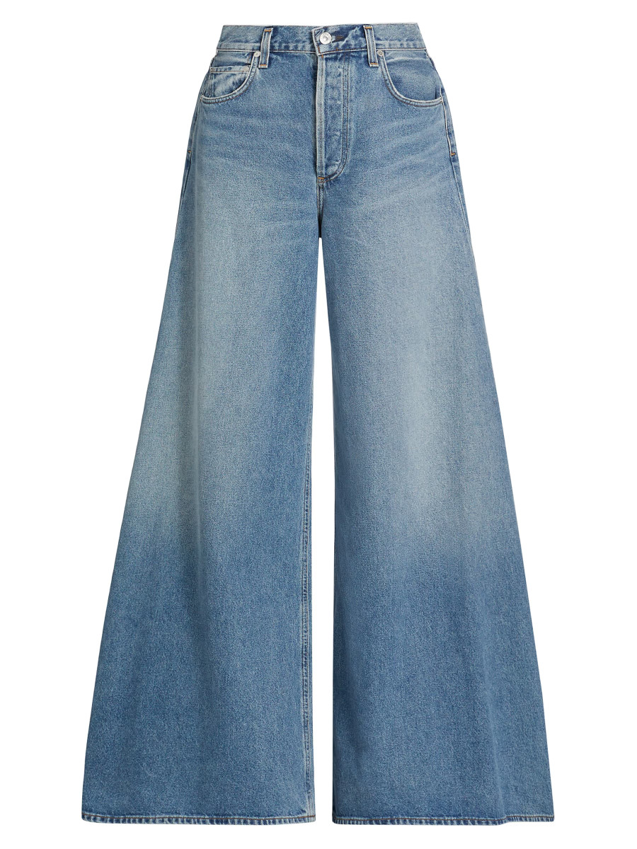 Amari Ultra Wide-Leg Jeans | Saks Fifth Avenue