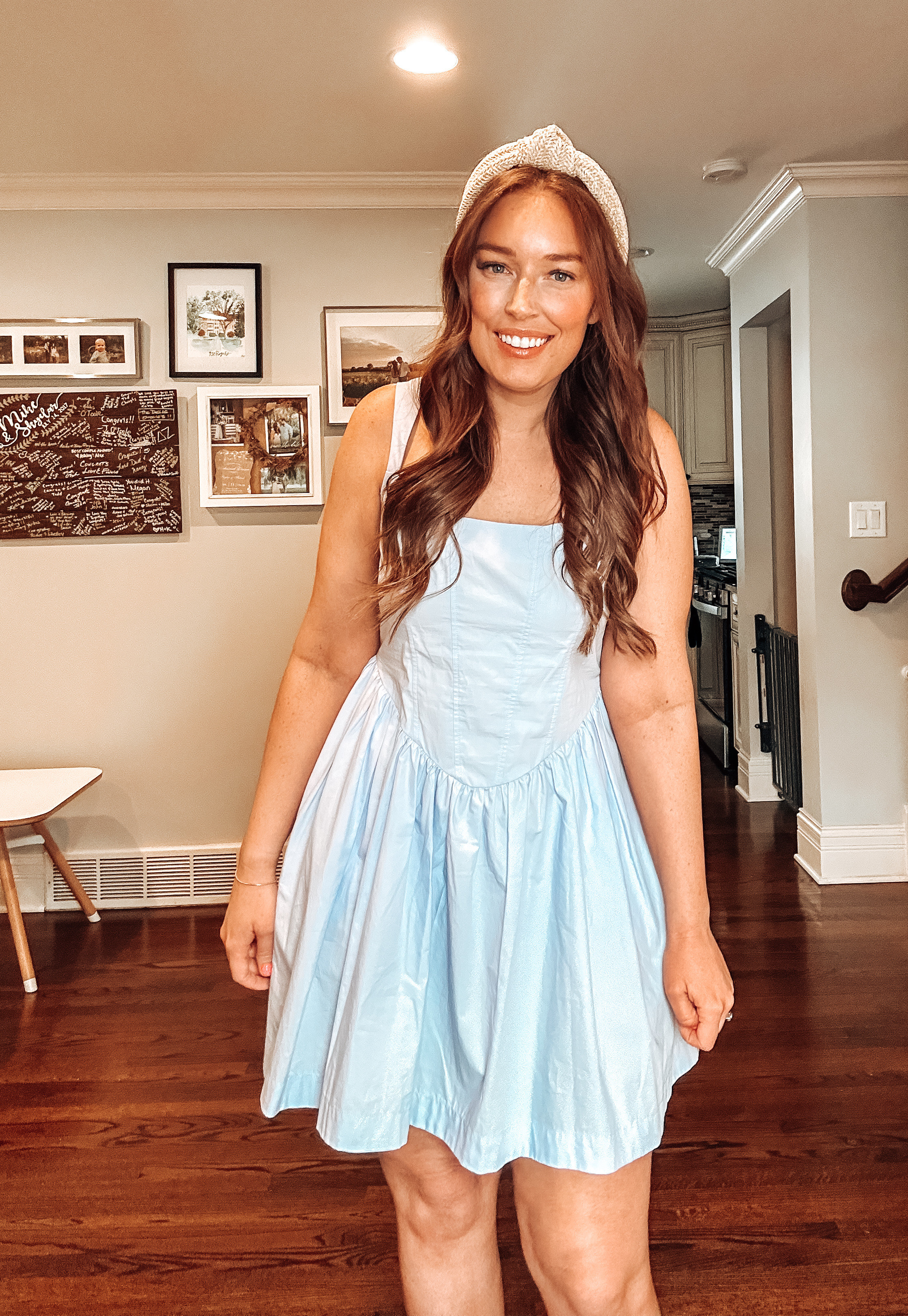 Wearing a size M in dress. 

Easter outfit idea / midsize / spring outfit / spring dress / outfit idea / 

#LTKMidsize #LTKSeasonal #LTKFindsUnder50