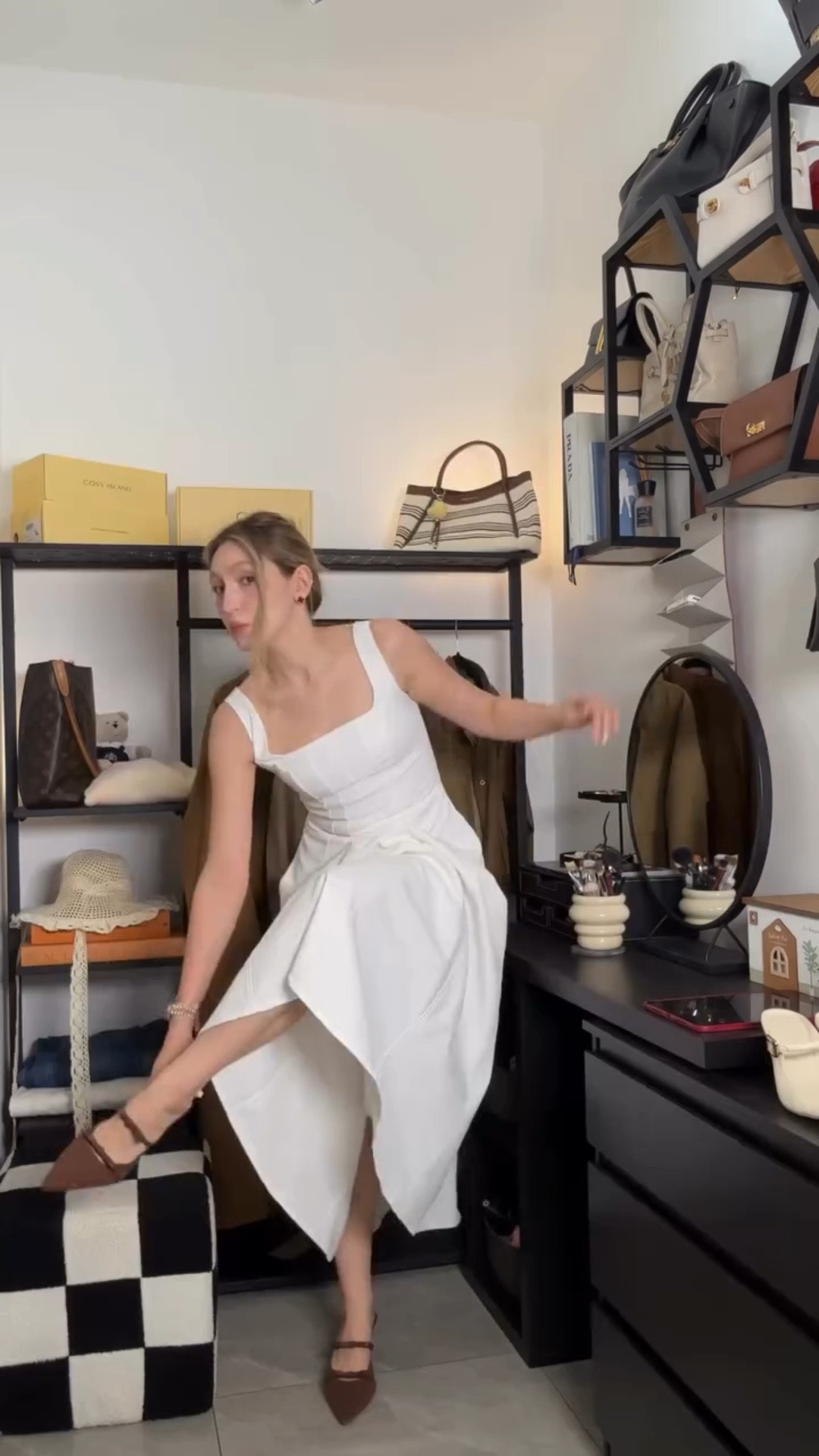 white dresses with brown accessories, always there for a winning combination ☕️

Unihome dress
Cosy Island pumps (YT10ACHER for 10% off)
JW Pei bag

#LTKdresses #LTKshoes #LTKbag