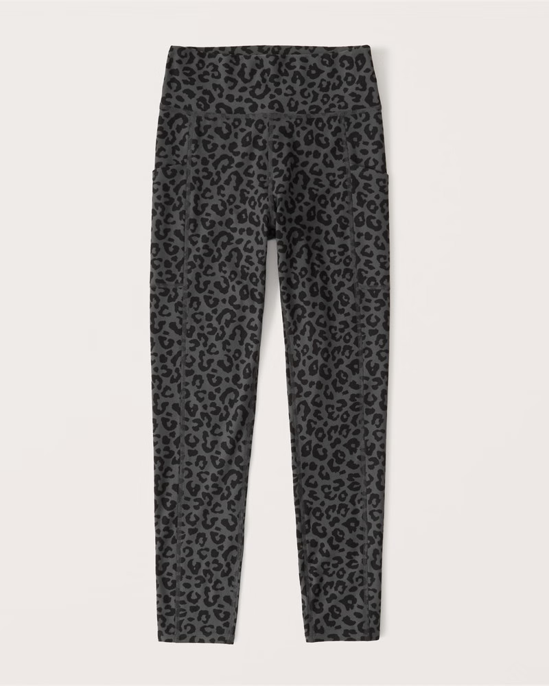 Contour 7/8-Length Pocket Leggings | Abercrombie & Fitch (US)