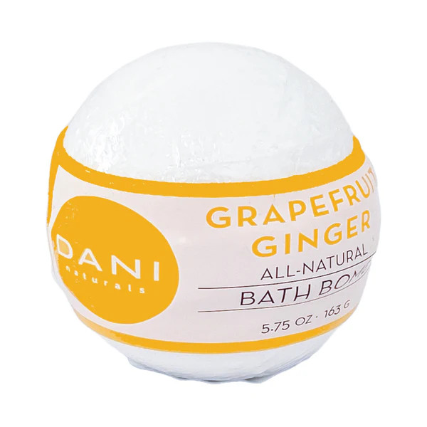 Grapefruit Ginger Bath Bomb | DANI Naturals