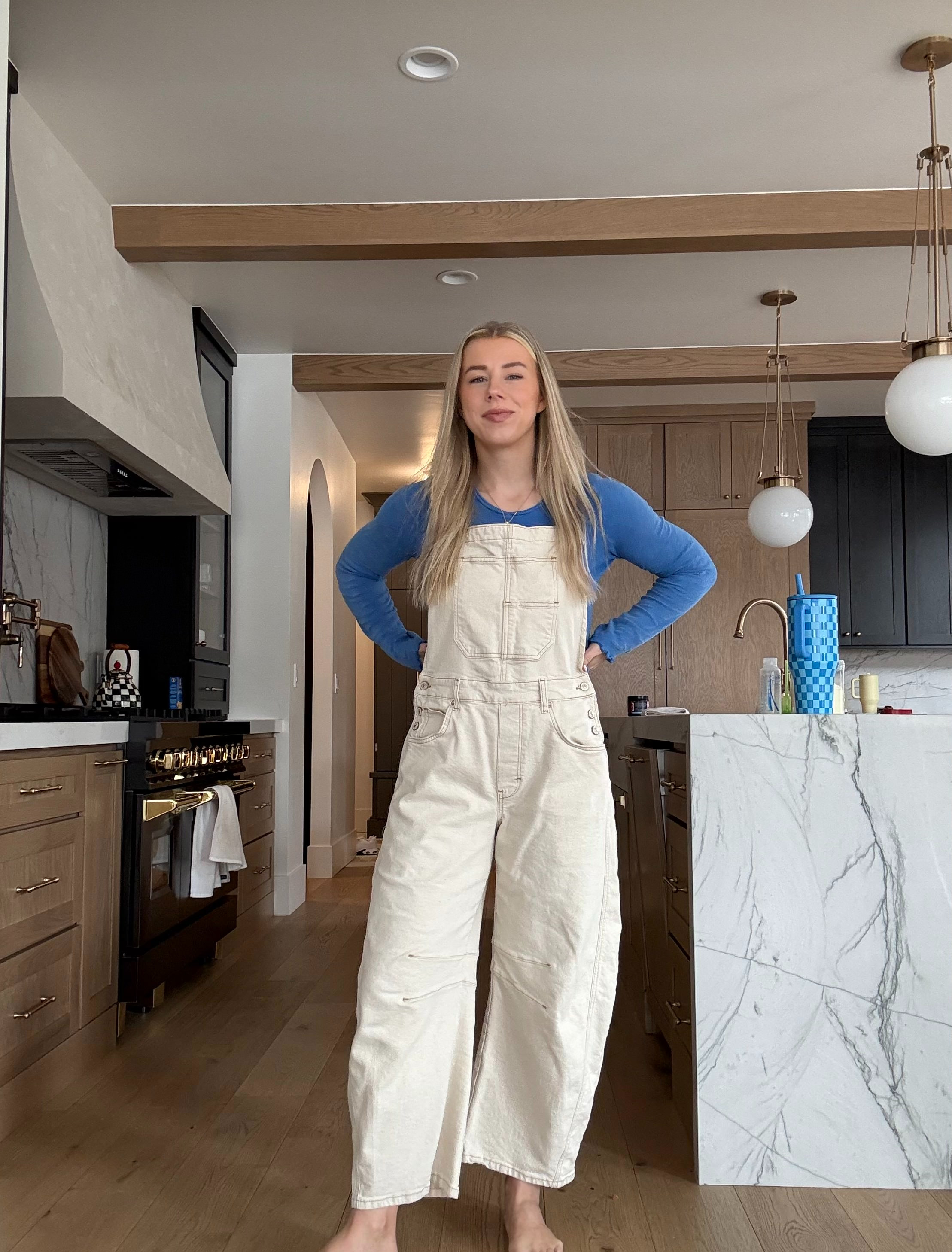 Overalls outfit with blue top! 

 

#LTKFindsUnder50 #LTKFindsUnder100 #LTKStyleTip