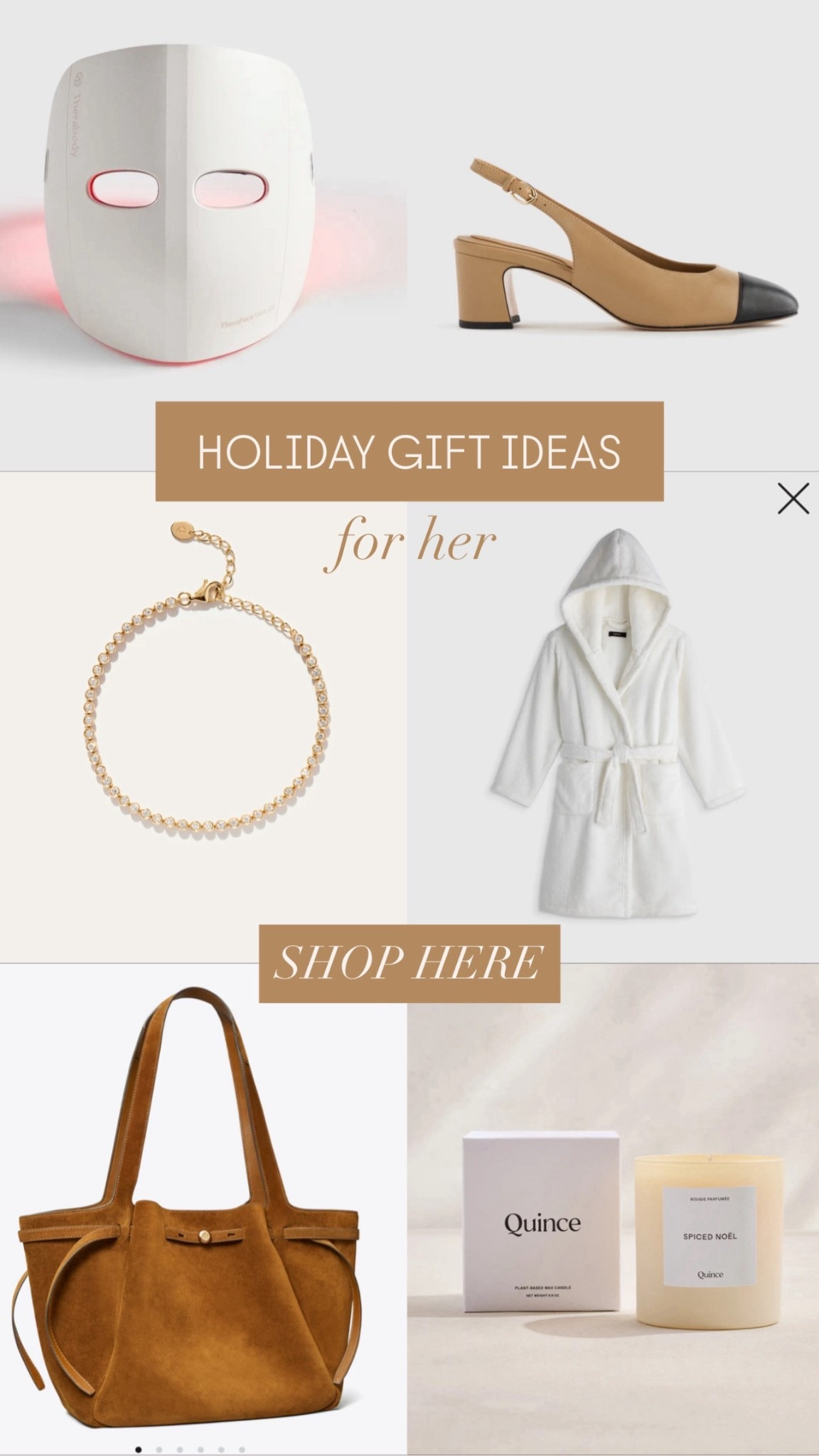 Holiday gift ideas for her 

#LTKHoliday #LTKGiftGuide