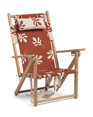 Tommy 5 Position Hardwood Backpack Beach Chair | TJ Maxx