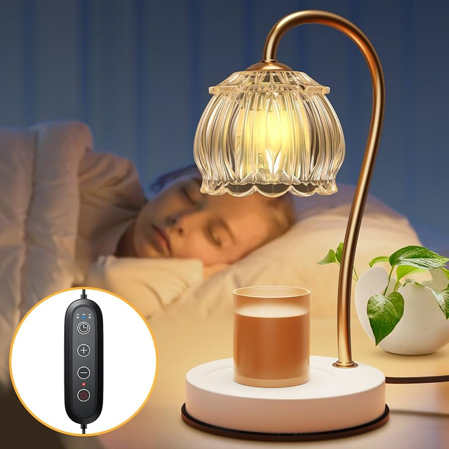 Candle Warmer Lamp with Timer & Dimmer [Ideal Festive Birthday Gifts]Wax Warmer Lamp House Warmin... | Amazon (US)