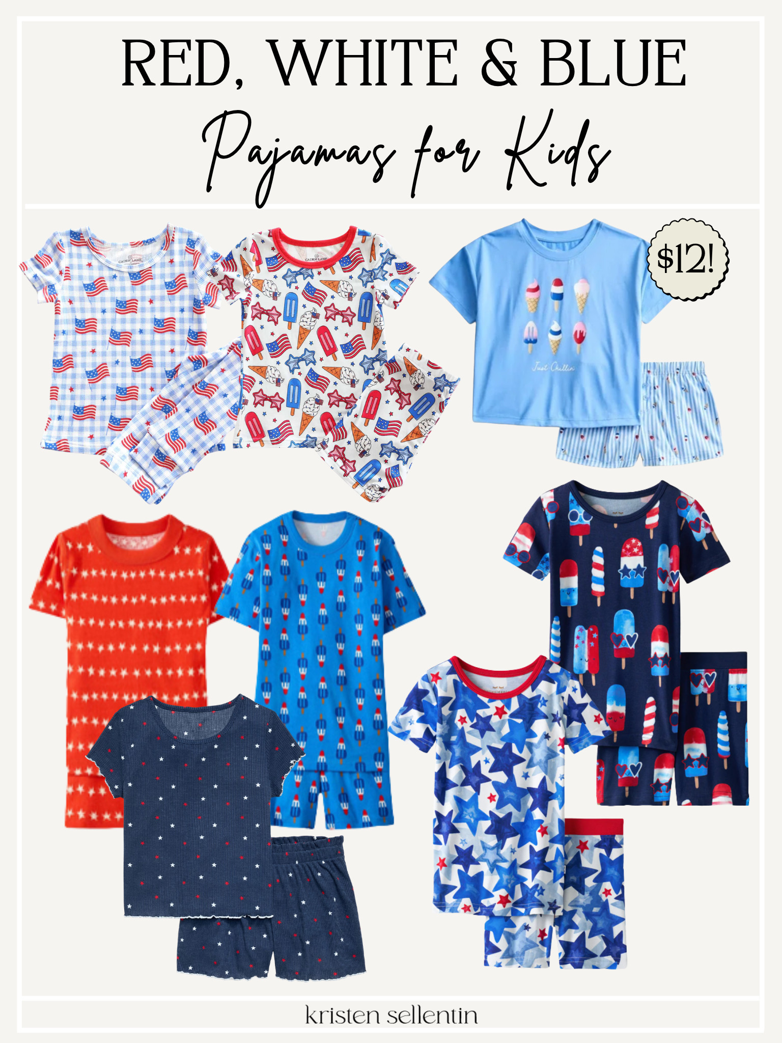 Red, white & blue pajamas for kids! On sale now!

#LTKSeasonal #LTKSaleAlert #LTKKids