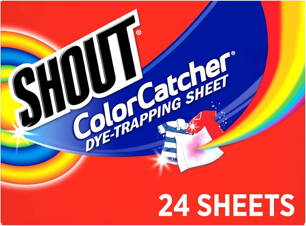 Shout Color Catcher, Dye-Trapping Sheets, 24 Sheets | Amazon (US)