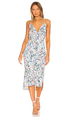 BCBGeneration Drape Pocket Dress in Garden Floral from Revolve.com | Revolve Clothing (Global)