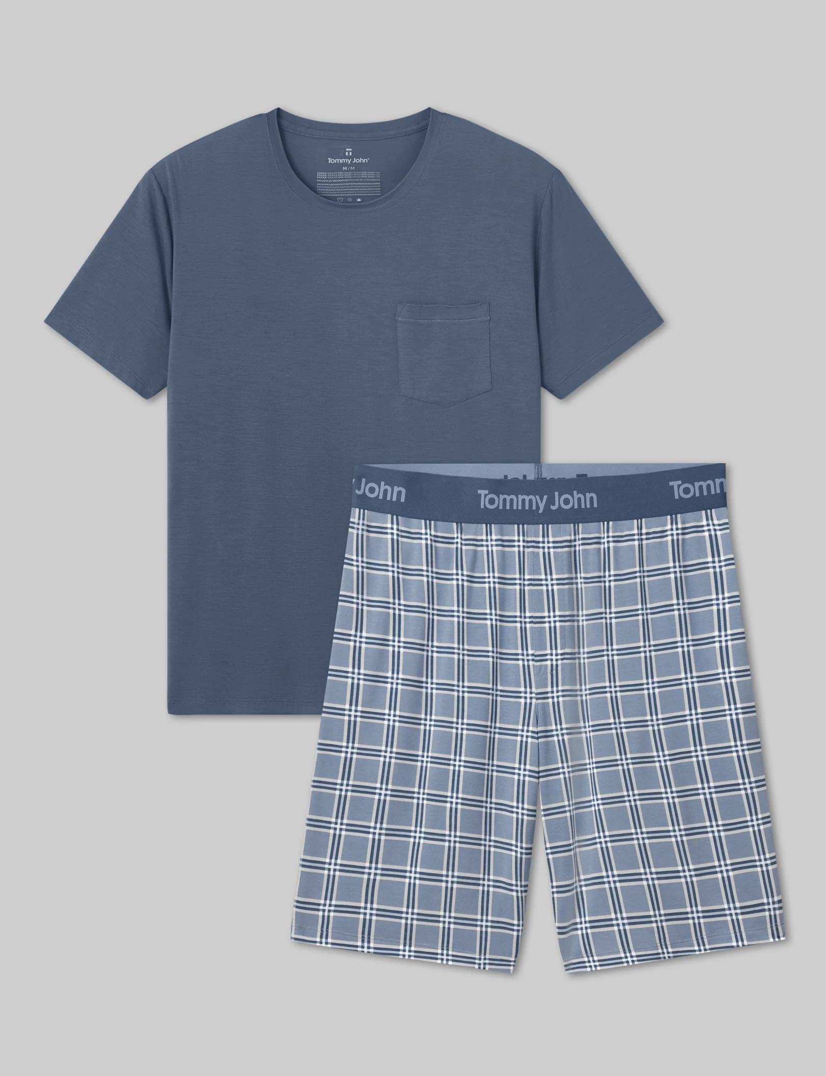 Second Skin Sleep Pocket Tee & Short Set | Tommy John