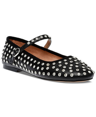 Women's Vinetta-R Rhinestone Mary Jane Flats | Macy's
