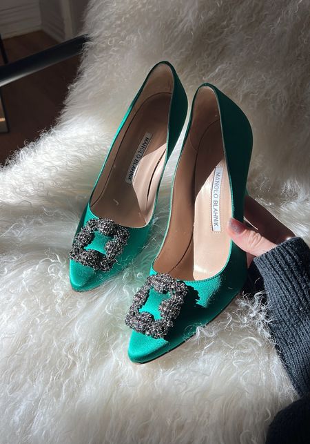 Manolo Blahnik heels on sale! 

#LTKShoeCrush #LTKSaleAlert
