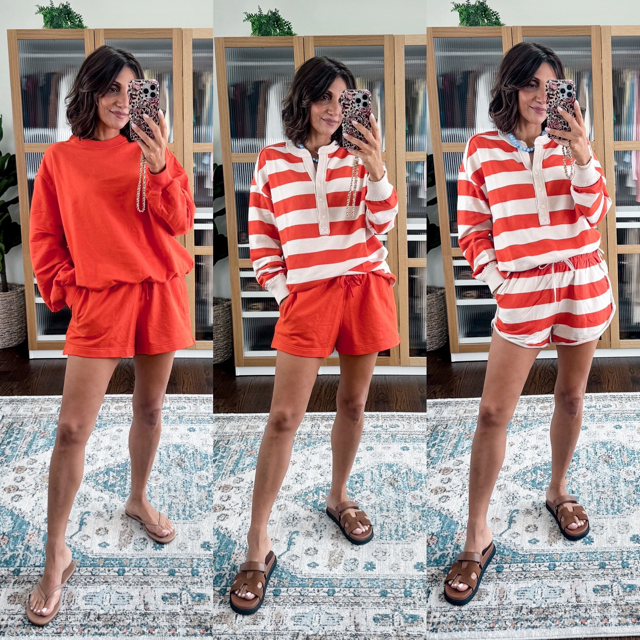 Aerie sets 
Wearing xs in tops and small in bottoms 

#LTKmomlife #LTKOver40 #LTKxAerie