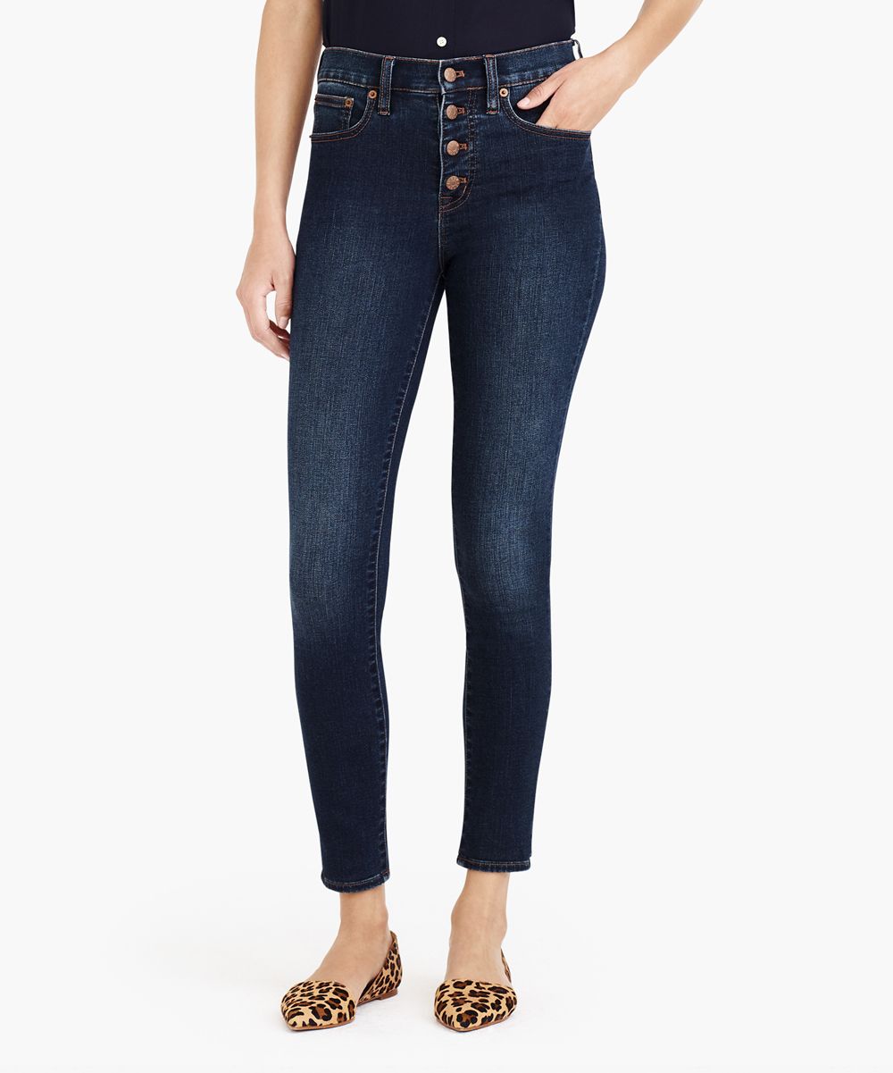 J.Crew Mercantile Women's Denim Pants and Jeans SOHO - Soho Wash 9"" High-Rise Button-Fly Skinny Jea | Zulily