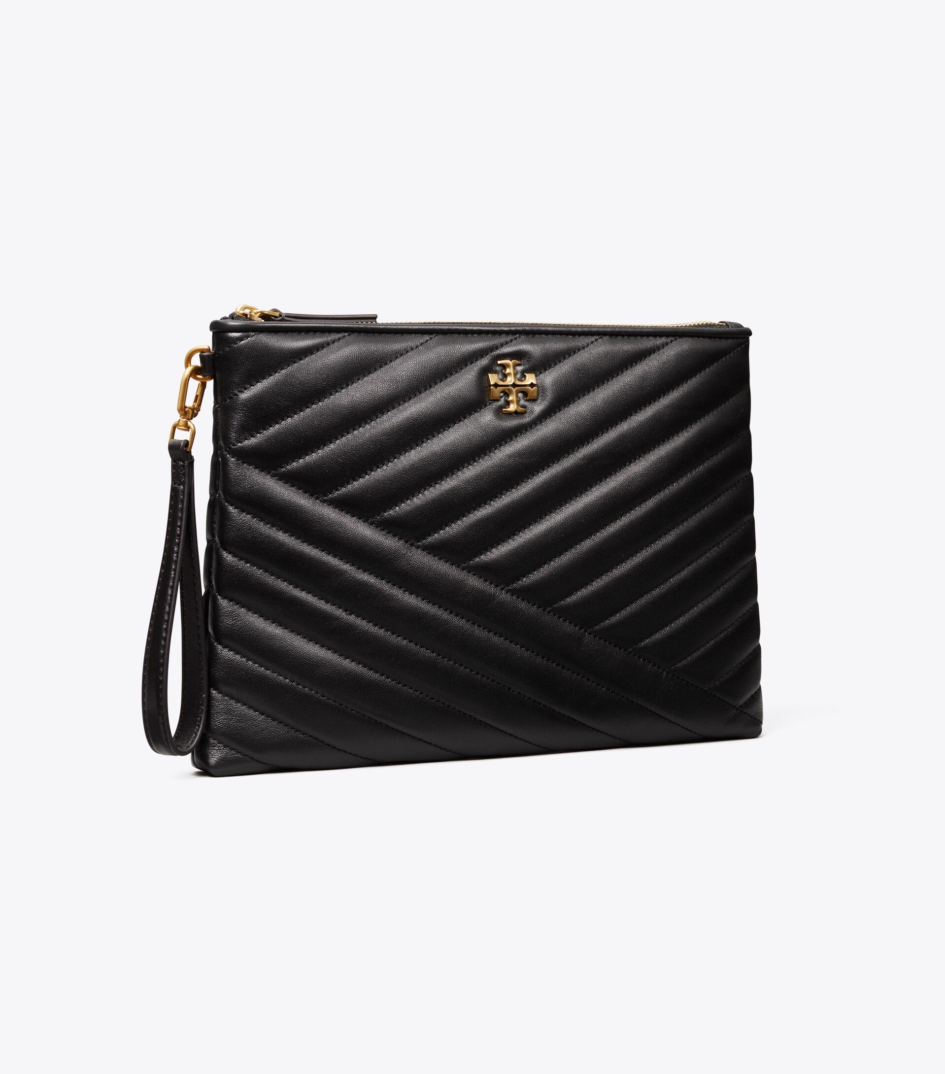 Kira Chevron Small Pouch | Tory Burch (US)