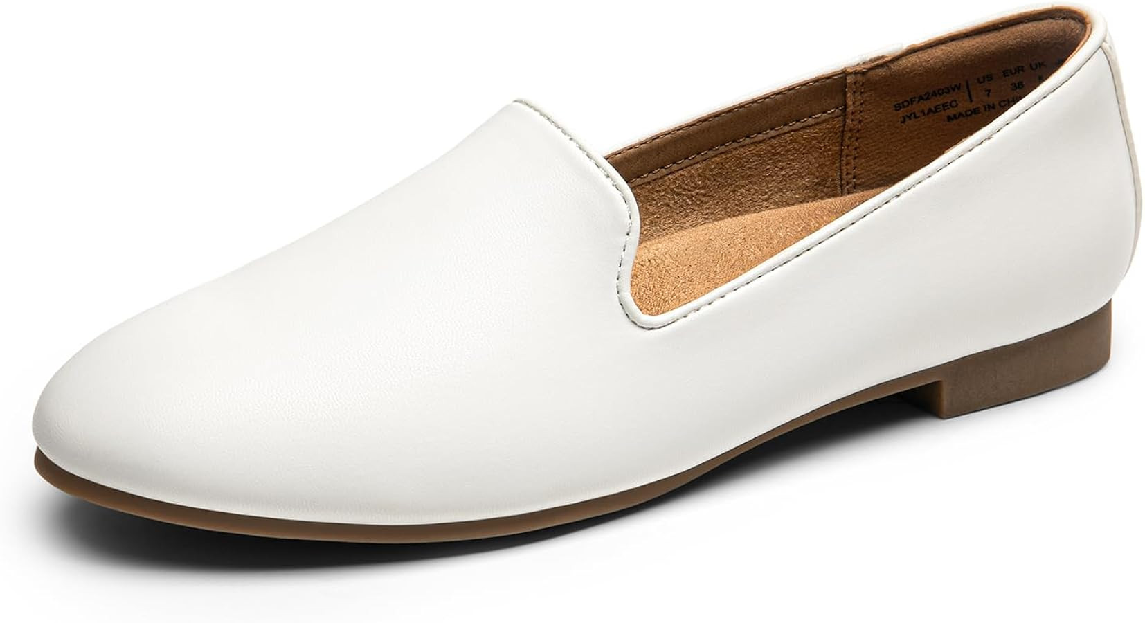 DREAM PAIRS Round Toe Flats for Women Dressy Comfortable, Slip-On Dress Business Casual Office Wo... | Amazon (US)