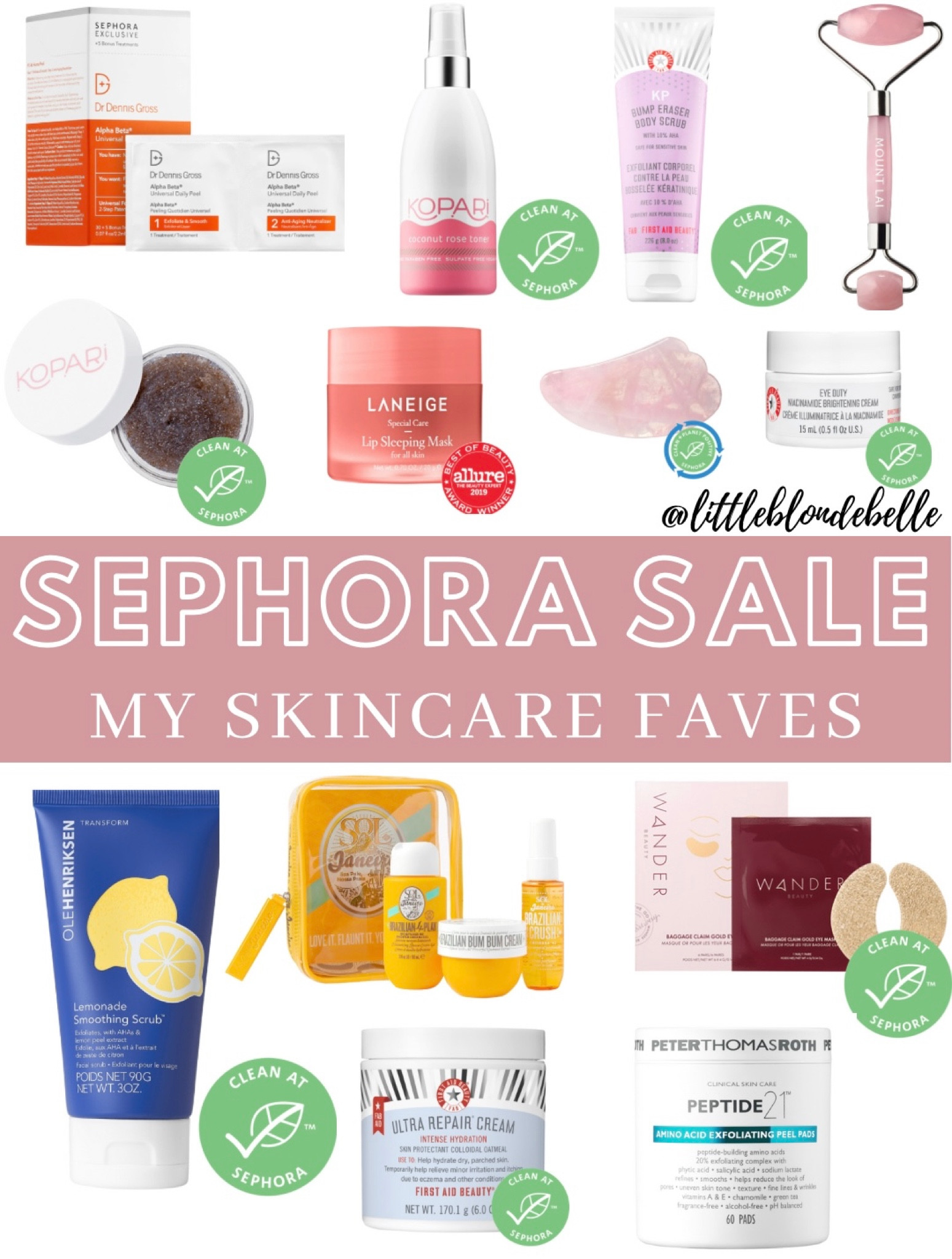 Sephora Sale Skincare Faves 💖
.
.
.
Sephora sale, skincare, skincare routine, face scrub, eye mask, lip mask, moisturizer 

#LTKbeauty #LTKBeautySale #LTKsalealert