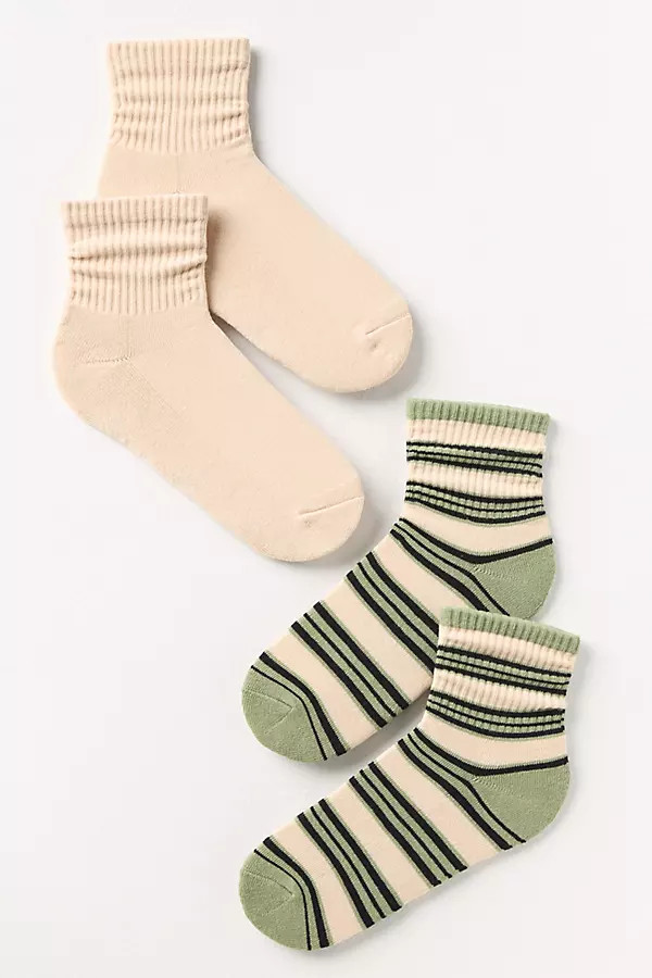 Daily Practice Athletic Socks, Set of 2 | Anthropologie (US)