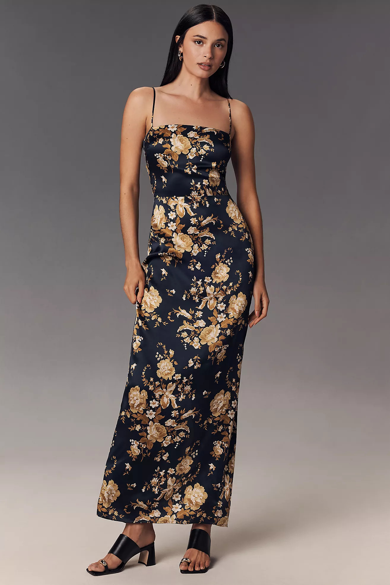 Reformation Frankie Silk Maxi Dress | Anthropologie (US)